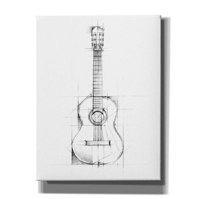 Art graphique sur toile, "Red S Barrel Studio" par Ethan Harper