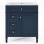 30'' Bathroom Vanity With Top Sink Modern Bathroom Storage Cabinet