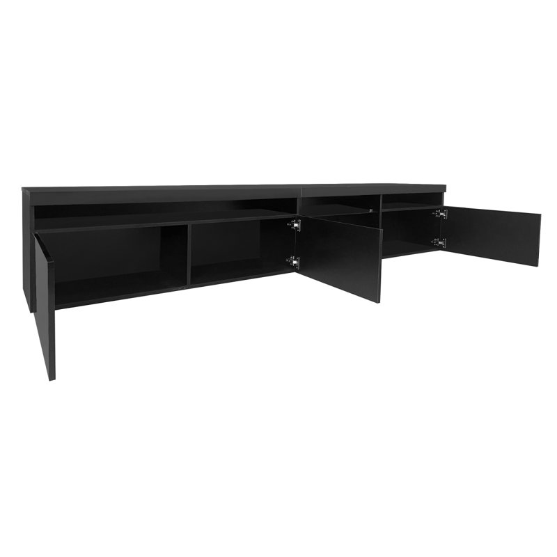 Crédence de rangement H 94,59 po Hadi