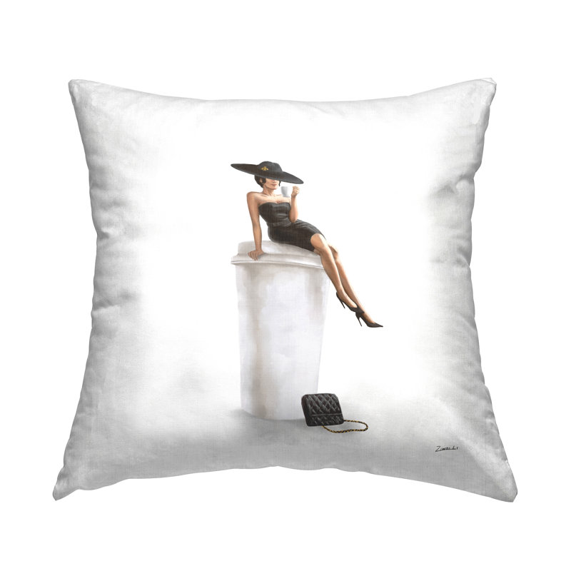 Coussin décoratif Stupell Industries Glam Fashion
