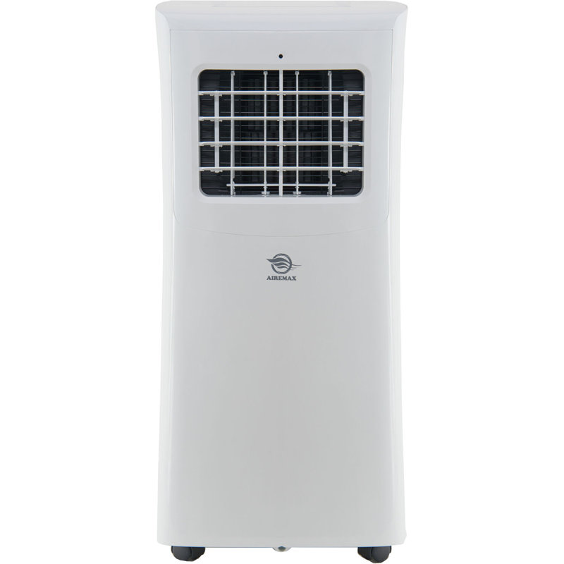 AireMax 10,000 BTU White Portable Air Conditioner with Remote