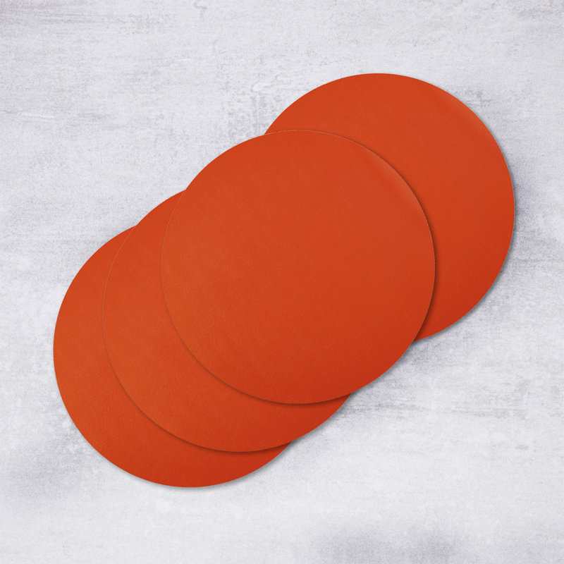 Napperon orange brillant, Orange