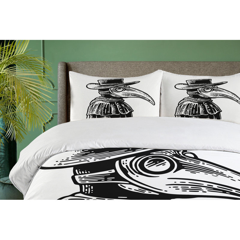 No Duvet Cover, Queen Duvet Cover + 2 Standard Shams