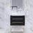 Glasgow 23.5 " W Freestanding Standard Free Standing Single Double Single Vanity Bathroom Vanity With Acrylic Top-1232736929