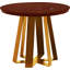 ARS Round Walnut Wood Dining Table-21385680