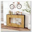 Console Contrast avec structure en bois stratifié