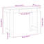 Desk 100X45x75 Cm Engineered Wood-1549977493
