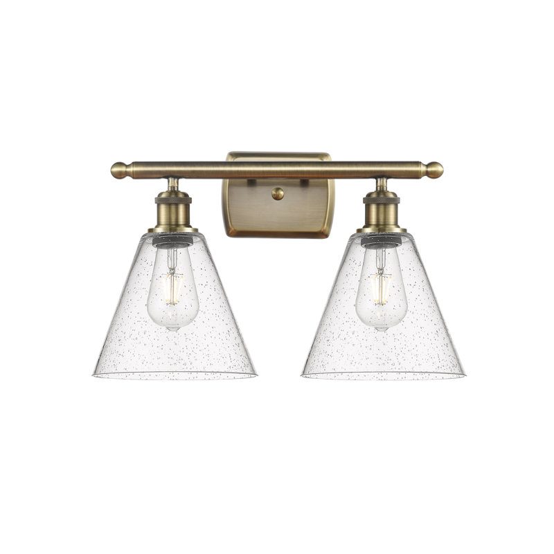 Amoya 2 - Light Vanity Light, Antique Brass, Incandescent