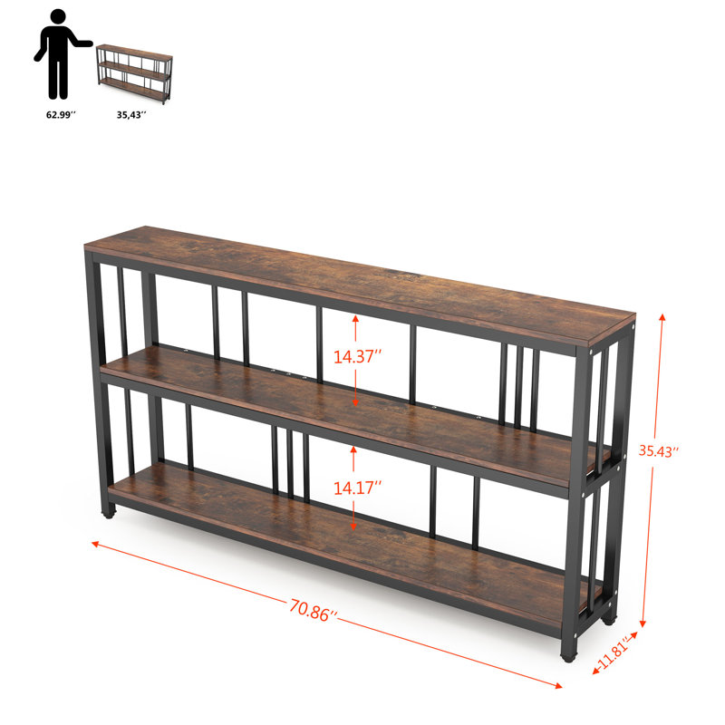 Jezebelle 70.86'' Unfinished Console Table
