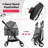 Foldable Pet Stroller Standard Stroller with-71025599