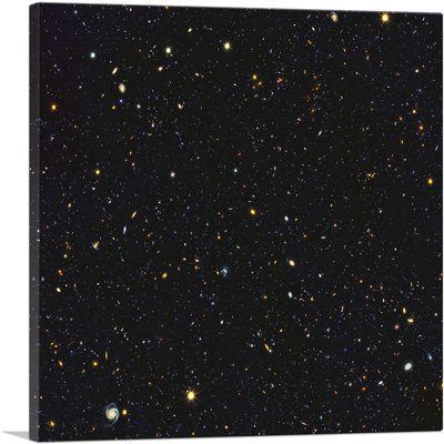 «Nasa Hubble Telescope Extreme Deep Field», reproduction de photo sur toile tendue