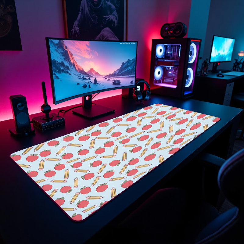 Polyester Desk Pad, 23.6x13.8