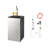 Beer Kegerator, Single Tap Commercial Draft Beer Dispenser for D system, Refrigerator With Shelves, Hold 1 Sixth Keg, 2.5lbs CO2 Tank, 92L
