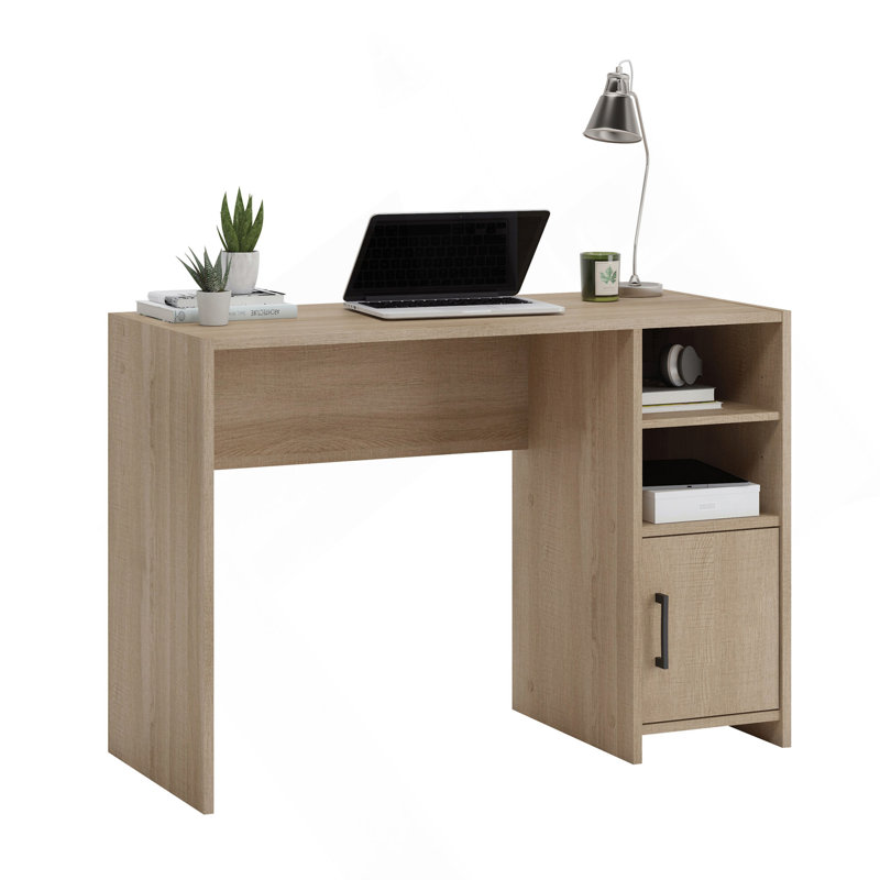 Desk, Brown Finish