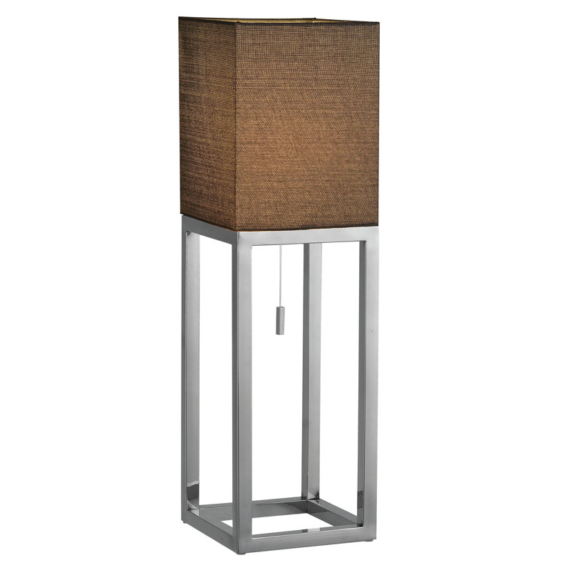 Fiore Stainless Steel Novelty Lamp, Anthracite