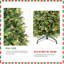Arbre de Noël mince à installation rapide avec branches mixtes en PVC et PE - Idéal pour la décoration festive-774341371