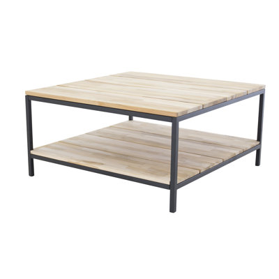 Caja 80cm Solid Wood Top Console Table
