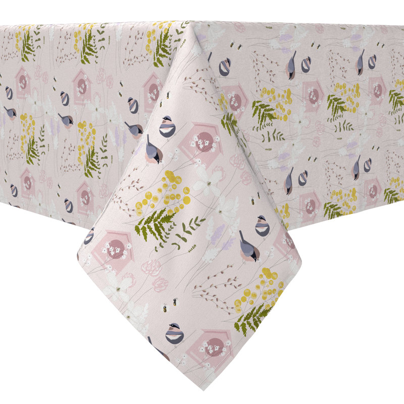 Rectangular Cotton Twill Tablecloth