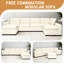 Canapé modulaire en tissu d'ameublement Cloud-1714879211