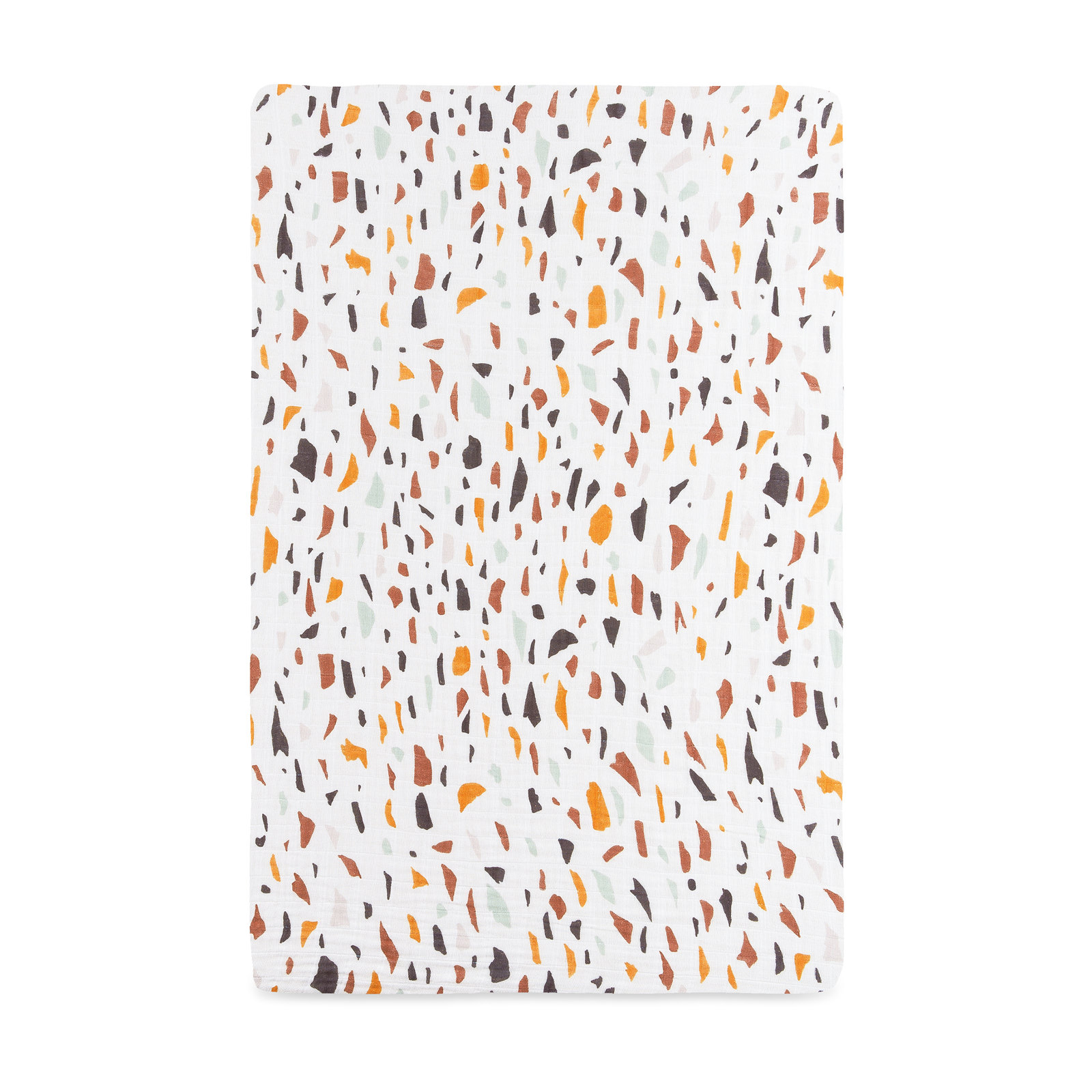 Terrazzo Muslin Mini Fitted Sheet