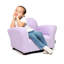 Chaise en micro-suède Keet-70145909