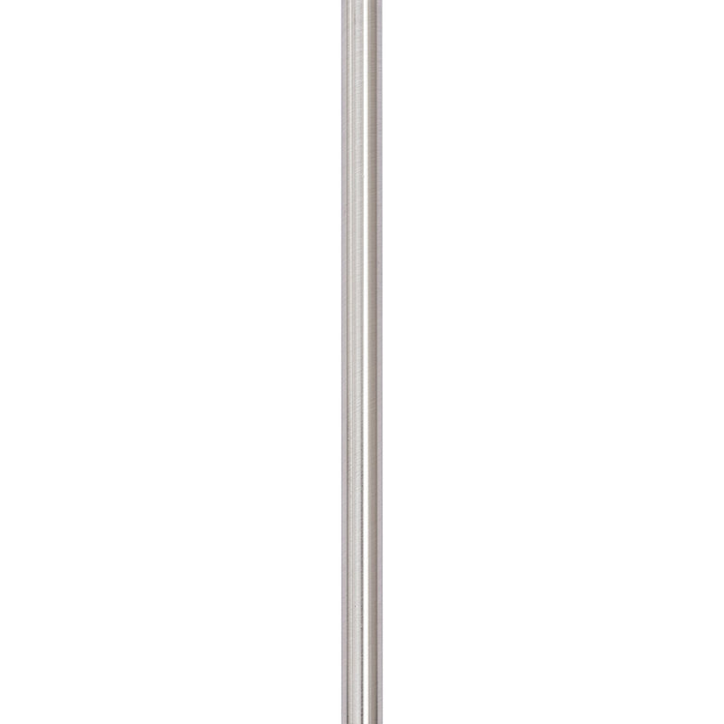 Ceiling Fan Downrod, 72" H x 0.75" W x 0.75" D, Brushed Nickel