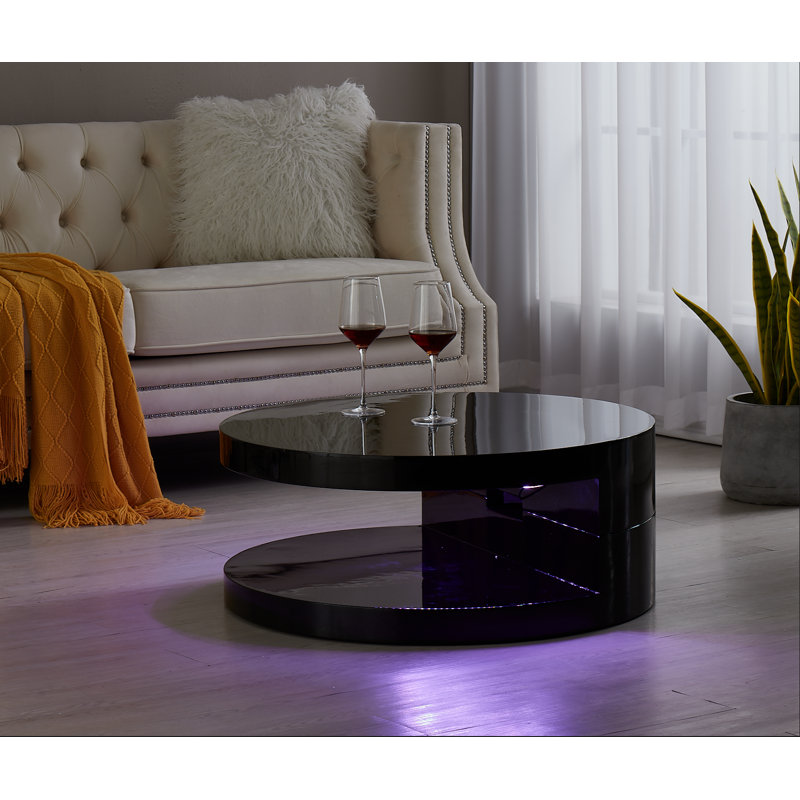 Table basse avec rangement Pettry