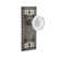 Craftsman Plate with Crystal Meadows Knob