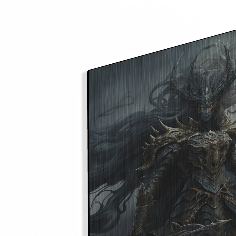 Trinx 'Overlord' by r3darch0n Metal Wall Art, 36" x 36", 12" H x 12" W