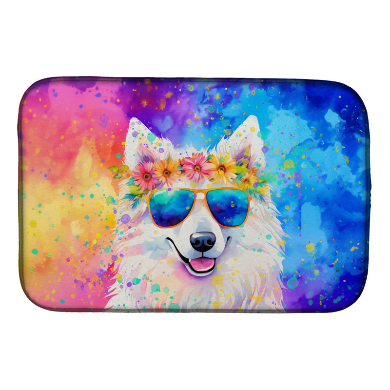 Tapis de vaisselle Samoyed Hippie Dawg