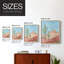 Sunny Saguaro II, reproduction encadrée - bois massif-112350759-112350755