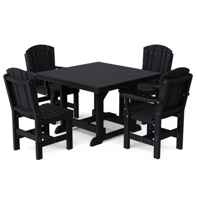 Heritage 5-Piece 44" x 44" Dining Set by Wildridge