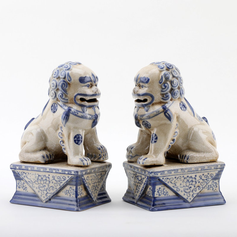 Animals Figurines & Sculptures, Cream, 7.5" H x 3.25" W x 4.5" D