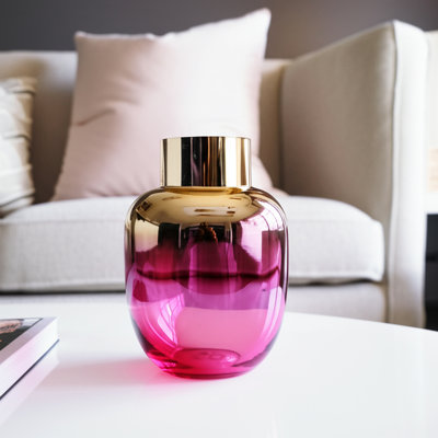 Vase en verre Glam