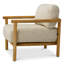 Ombria Outdoor Teak Lounge Chair