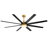 Jamii-Leigh 65/72/84 inch Large Indoor/Covered Outdoor Modern Ceiling Fan with Led Lights and Remote, 6-Speed, Reversible Quiet DC Motor, Timer, 8-ABS-Blade-548189004-539539265-548189011