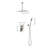 12" Rain Shower Head Systems Wall Mounted Shower