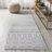 Ifrane Berber Geometric Stripe Gray/Cream Rug-542107961