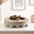 Nara Wooden Wavy Round Serving Tray