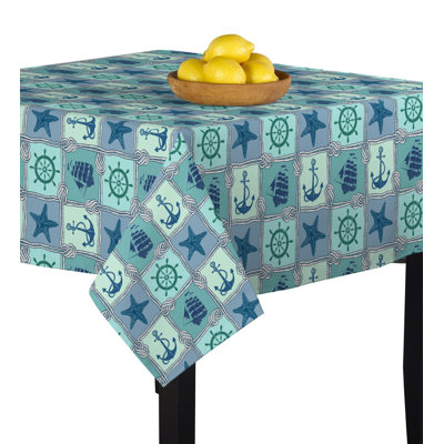 Coree Nautical Patches Tablecloth