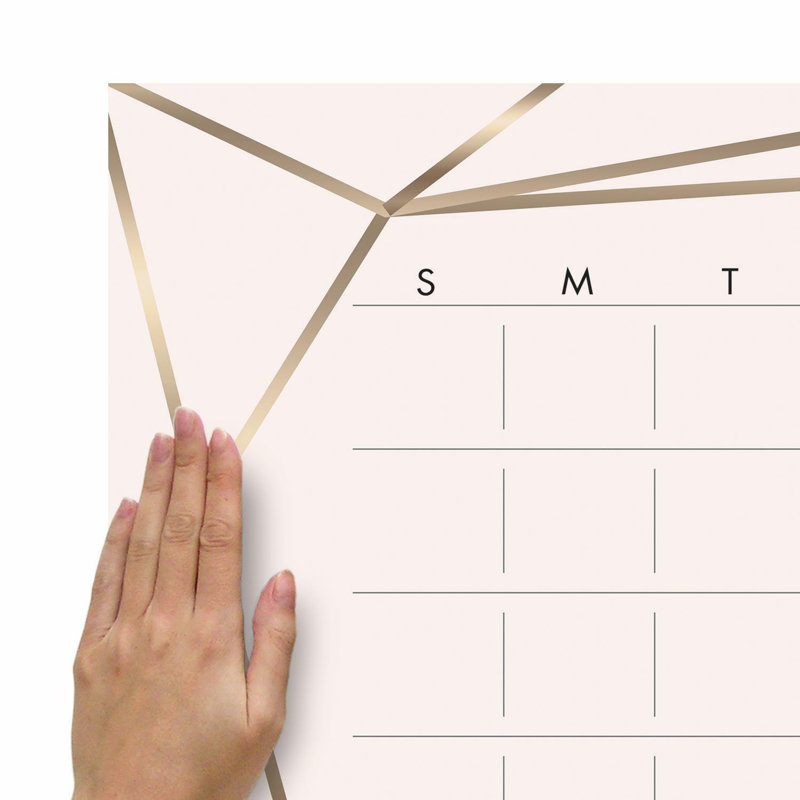 Adhésif décoratif calendrier et organisateur beauté