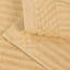 Kaelea Soho Cotton Ribbed Checkered Border Medium Weight 3 Piece Assorted Bathroom Towel Set-1808691861-1808691850