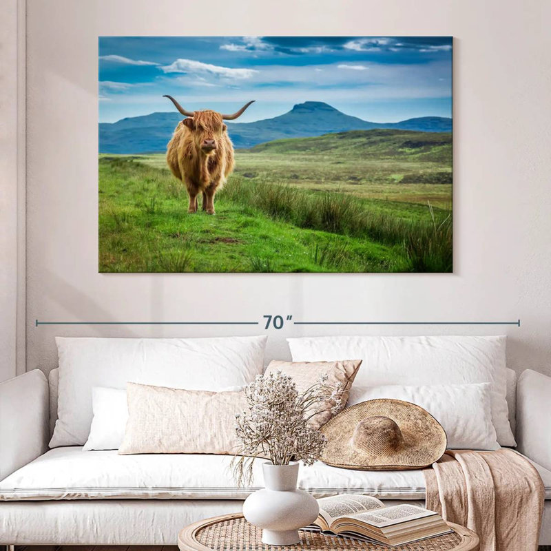 Brampt Skye Highland Cow, H 34 po x l 51 po
