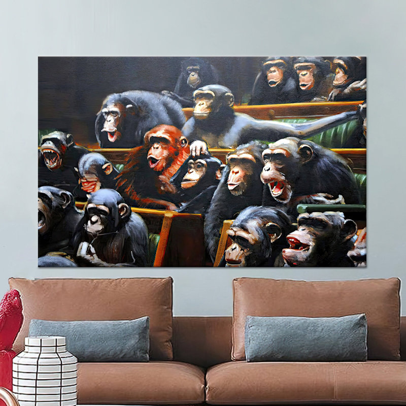 Élégante œuvre d'art sur toile imprimée: décor graphique moderne, 1P, 39,4 po H x 63,1 po l