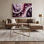 «Birds Mauve mauve», art mural sur toile mauve-387420421