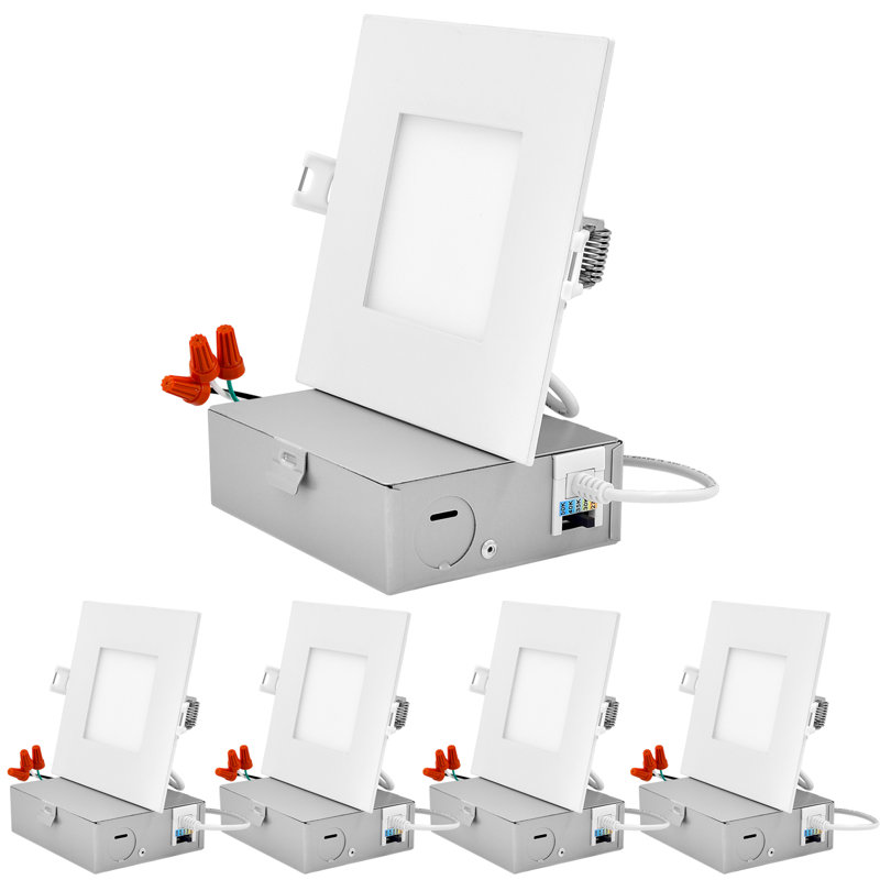 Ensemble d'éclairage encastré 4 "Ultra Slim
