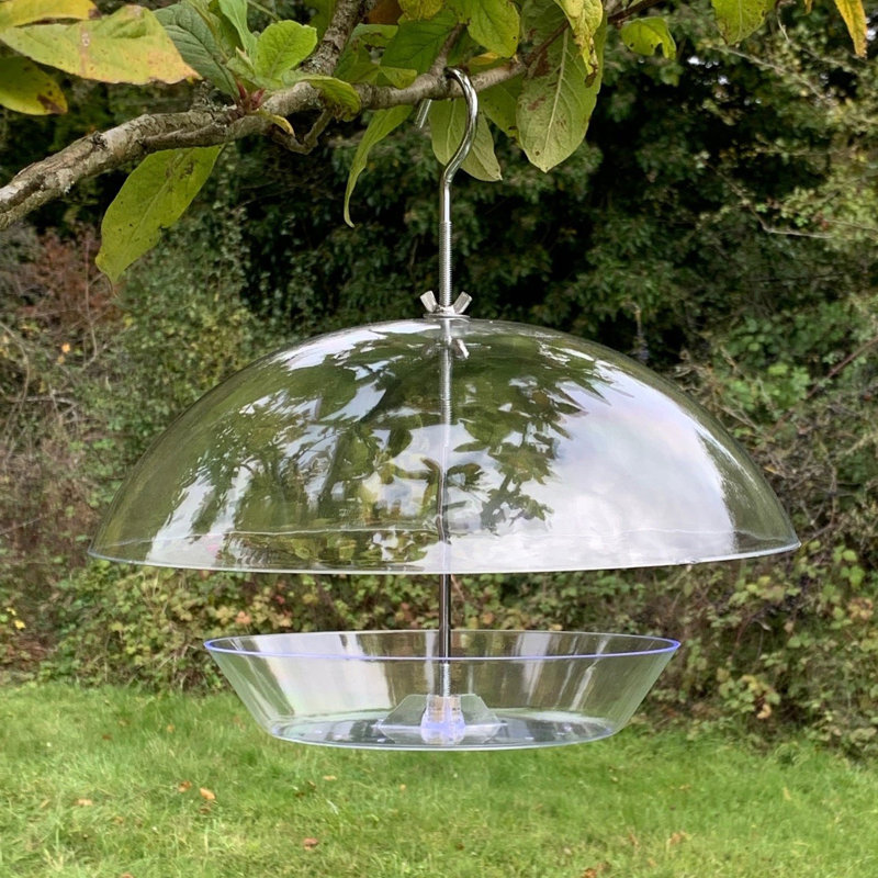 Kronos Hanging Tray Bird Feeder