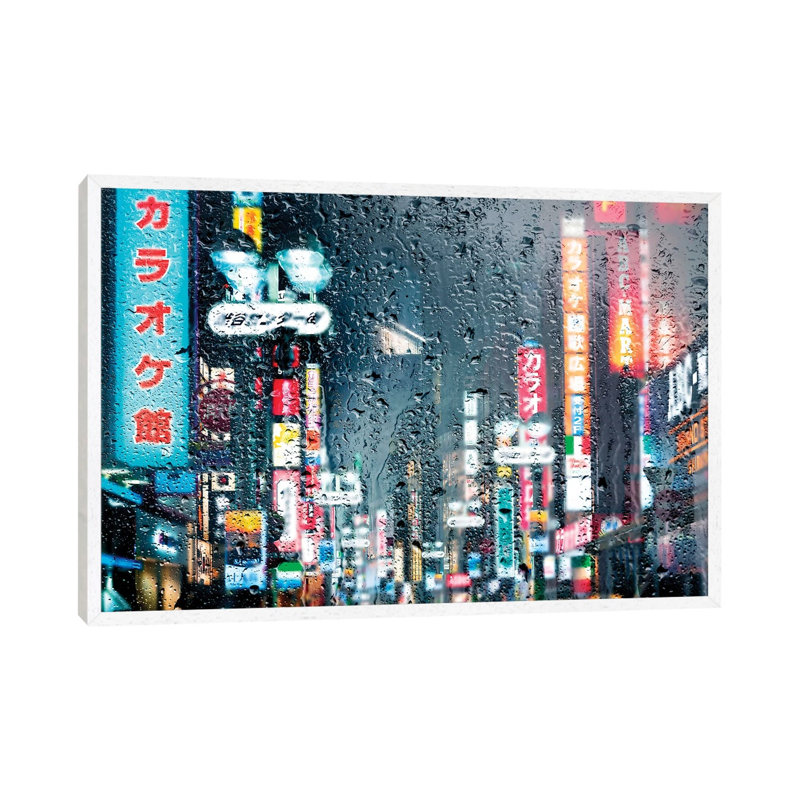 Behind The Window - Shibuya Tokyo by Philippe Hugonnard - Print on Canvas, 66.04cm H x 101.6cm W x 3.81cm D