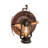 16" Wide Miners Lantern Left Wall Sconce