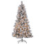 Lighted Artificial Pine Christmas Tree